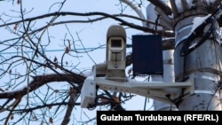Одна из камер видеофиксации в Бишкеке.