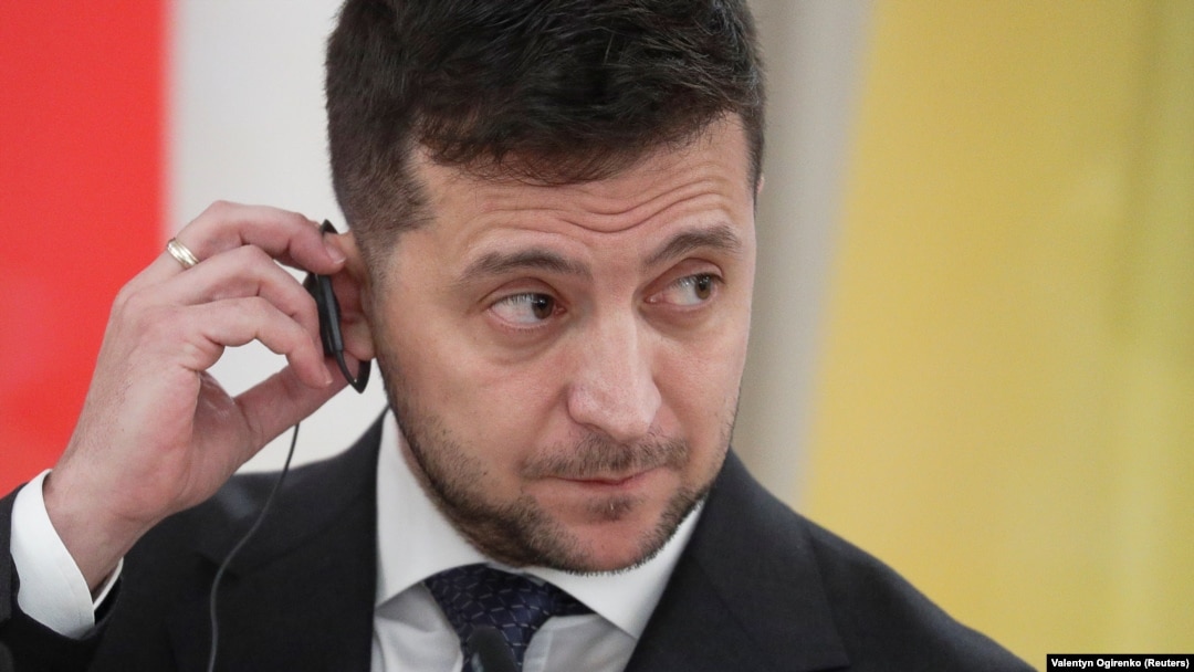 Ukrainian President Volodymyr Zelenskiy