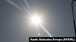 Macedonia- weather -sunny, June 21, 2013.