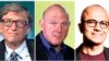 Билл Гейтс, Стив Балмер и Сатья Наделла – члены совета директоров Microsoft