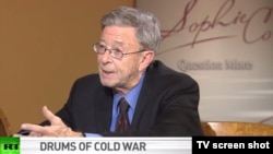 Stephen Cohen has been embraced by state-owned Russian media like the global news network RT, where he is frequently brought on to pillory Washington and Brussels.