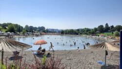 Kompleks slanih Panonskih jezera se nalazi u samom centru grada Tuzla