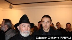 Boško Kućanski i Damir Šabić u sarajevskoj galeriji "Roman Petrović", 13. decembar 2010.