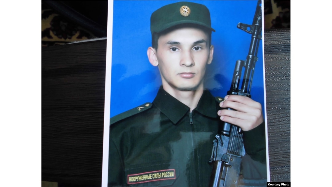 Denis Khamidullin, 19, died on March 7 at his military unit outside Yekaterinburg. The military provided no details on his death, which was ruled a suicide. His family says he regularly asked for money.