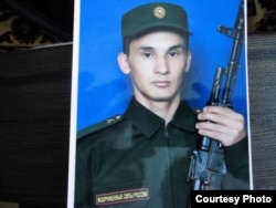 Denis Khamidullin, 19, died on March 7 at his military unit outside Yekaterinburg. The military provided no details on his death, which was ruled a suicide. His family says he regularly asked for money.