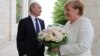 Ռուսաստանի նախագահ Վլադիմիր Պուտինն ու Գերմանիայի կանցլեր Անգելա Մերկելը Սոչիում, 18-ը մայիսի, 2018թ.