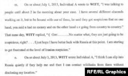 Indictment filed by the Justice Department Monica Witt