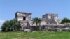 Остатки храма эпохи цивилизации майя в Тулуме