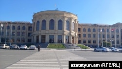 The municipality building in Gyumri 