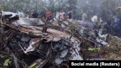 Olupina aviona koji se srušio u kolumbijskoj džungli, 29. januar 2026.
