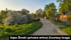 Selo Dubravica u istočnoj Srbiji čije je izmeštanje planirano zbog izgradnje rudnika uglja, 13.4.2026. 