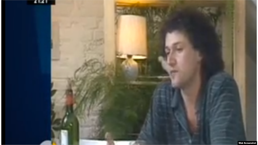 Dan Alexe în filmul „Dezastrul roșu” de Josy Dubié, 1988.