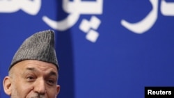 حامد کرزی رییس جمهور افغانستان