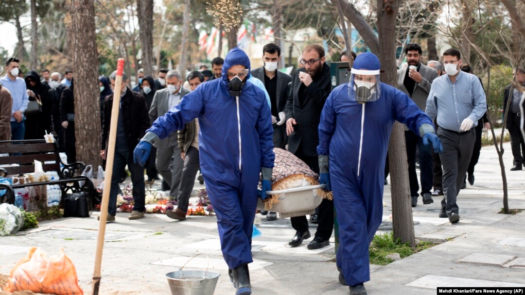 خاکسپاری فاطمه رهبر، نماینده تهران، در بهشت زهرا