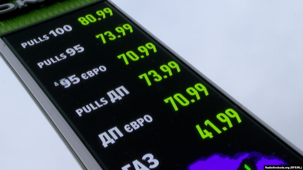 Ціни на пальне на українських АЗС. Київ, 4 березня 2026 року