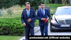 Премиерот Заев и вицепремиерот Николовски