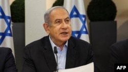 Izraelski premijer Benjamin Netanjahu, 7. januar 2024.