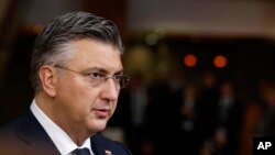Andrej Plenković, premijer Hrvatske (fotoarhiv)