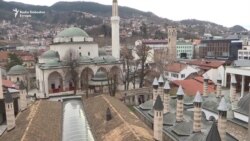 Pogled na Sarajevo iz Medrese