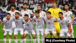 TAJIKISTAN FOOTBALL TEAM. PHOTO:FFT.TJ