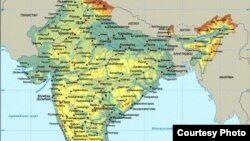 Tatarstan -- map of India 