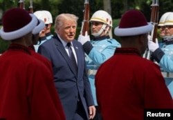 Президент США Дональд Трамп на саміті НАТО в Анкарі