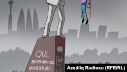 Karikatura. Gündüz Ağayev