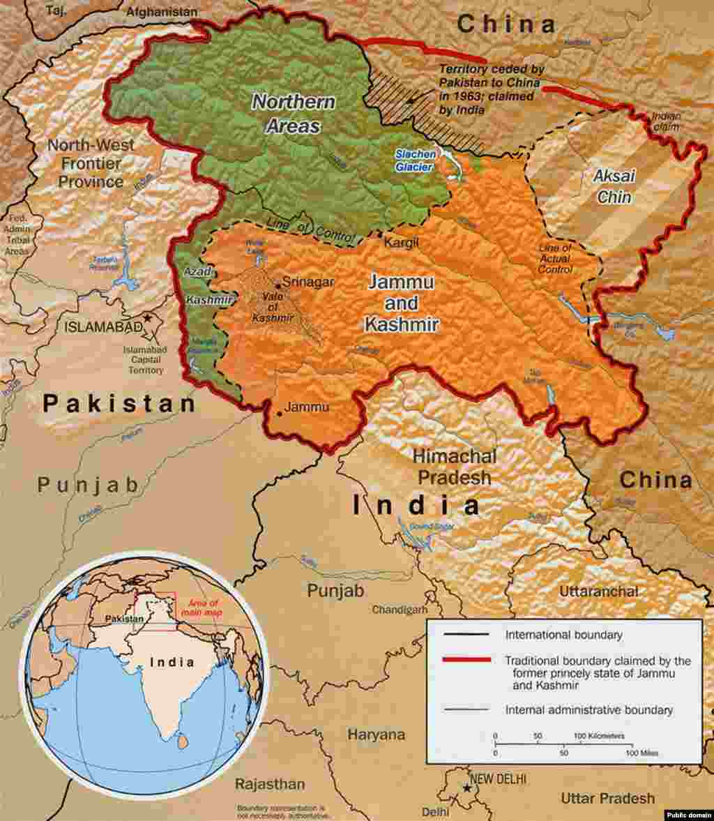 As the two countries dug in on their respective claims in Kashmir, the disputed region was split into a Pakistani-held north and Indian-held south. The &quot;line of control&quot; was to become the front line of the ensuing conflict. The United Nations recommended that India prepare for a referendum that would decide whether Kashmir would join with India or Pakistan, a vote that was never held. 