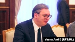 Претседателот на Србија Александар Вучиќ