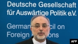 سخنرانی علی‌اکبر صالحی، وزیر خارجه ایران، در شورای روابط خارجه آلمان، برلین، ۱۶ بهمن ۱۳۹۱.