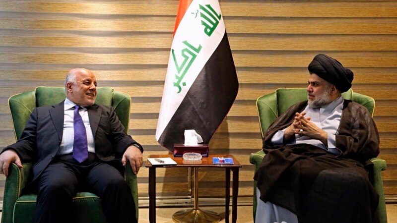 Yragyň premýer-ministri Haýdar al-Abadi şaýy ruhanysy Muktada al-Sadr bilen ýaran boldy 