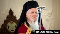 Archbishop of Constantinople and Ecumenical Patriarch Bartholomew I (file photo)