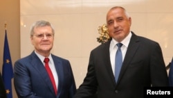 Premierul Boiko Borisov și procurorul general al Rusiei Iuri Ceaika