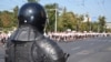 Під час однієї з акцій протесту, Кишинів, 27 серпня 2018 року