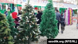 Самарқанддаги арча бозори.