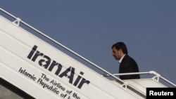 محمود احمدی نژاد روز یکشنبه برای شرکت در نشست مجمع عمومی سازمان ملل وارد نیویورک شد.
