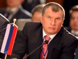 Sechin, then Russia's deputy prime minister, at a meeting of members of OPEC in December 2008