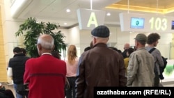 Aşgabadyň halkara aeroporty (arhiw suraty)