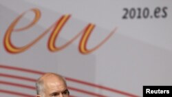 Premierul George Papandreou la Madrid
