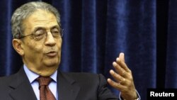 Secretary-General of the Arab League Amr Musa