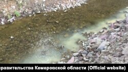 Загрязнение на реке Малый Кундат
