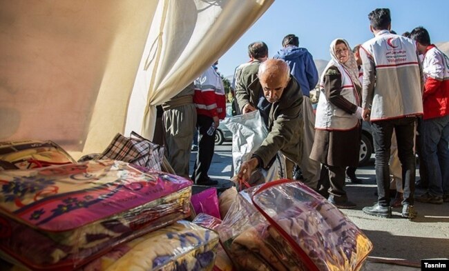 جمع‌آوری کمک‌های مردمی در سنندج