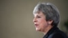 ITALY -- Britain's Prime Minister Theresa May gives a speech in Florence, Italy, September 22, 2017