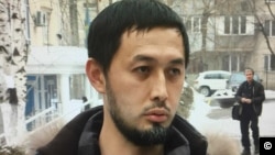 Гражданский активист Альнур Ильяшев. Алматы, 24 декабря 2018 года.