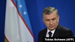 Өзбекстан президенті Шавкат Мирзияев. Берлин, 21 қаңтар 2019 жыл.