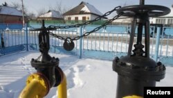 According to Ukraine, it is being penalized for not buying enough gas.
