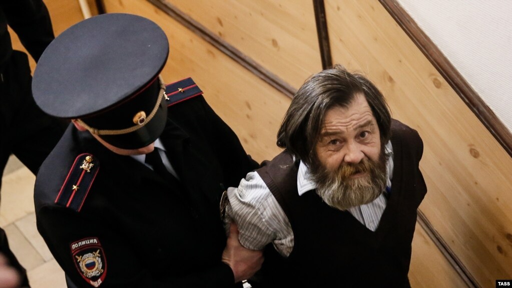 Сергей Мохнаткин в Тверском суде, апрель 2014 года
