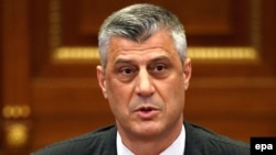 Kryeministri në detyrë i Kosovës, Hashim Thaçi.