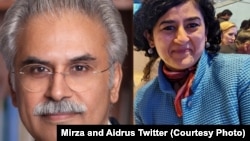 Zafar Mirza (left) and Tania Aidrus (combo photo)