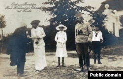 'Ljubljanski, odnosno kranjski državni poglavar Šušteršič slao pismo nadvojvodi Franji Ferdinandu (na fotografiji sa porodicom), gde je pomenuo jedinstvenu Sloveniju, a nije dobio odgovor.'